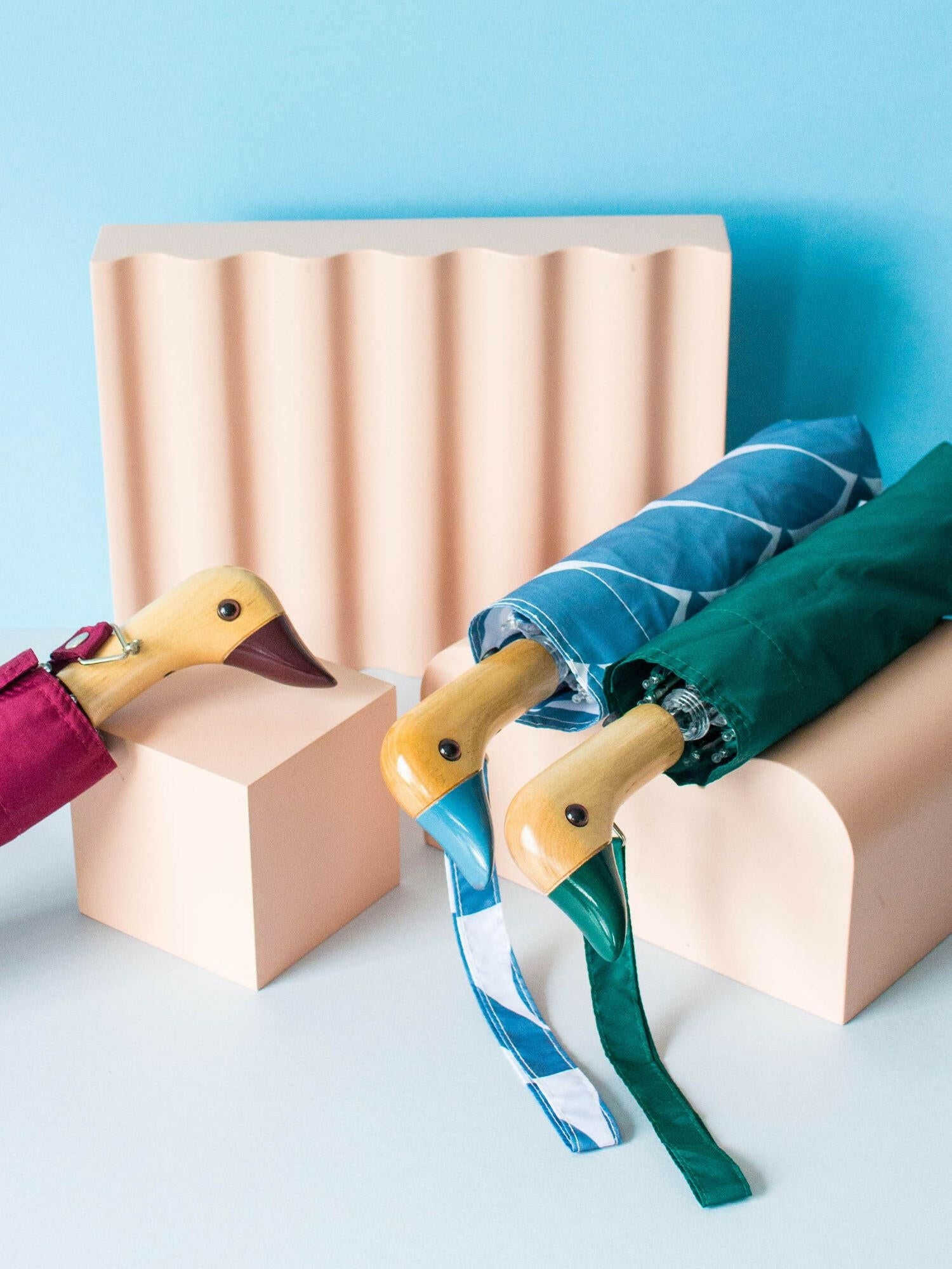Denim Moon Eco-Friendly Compact Duck Umbrella | Original