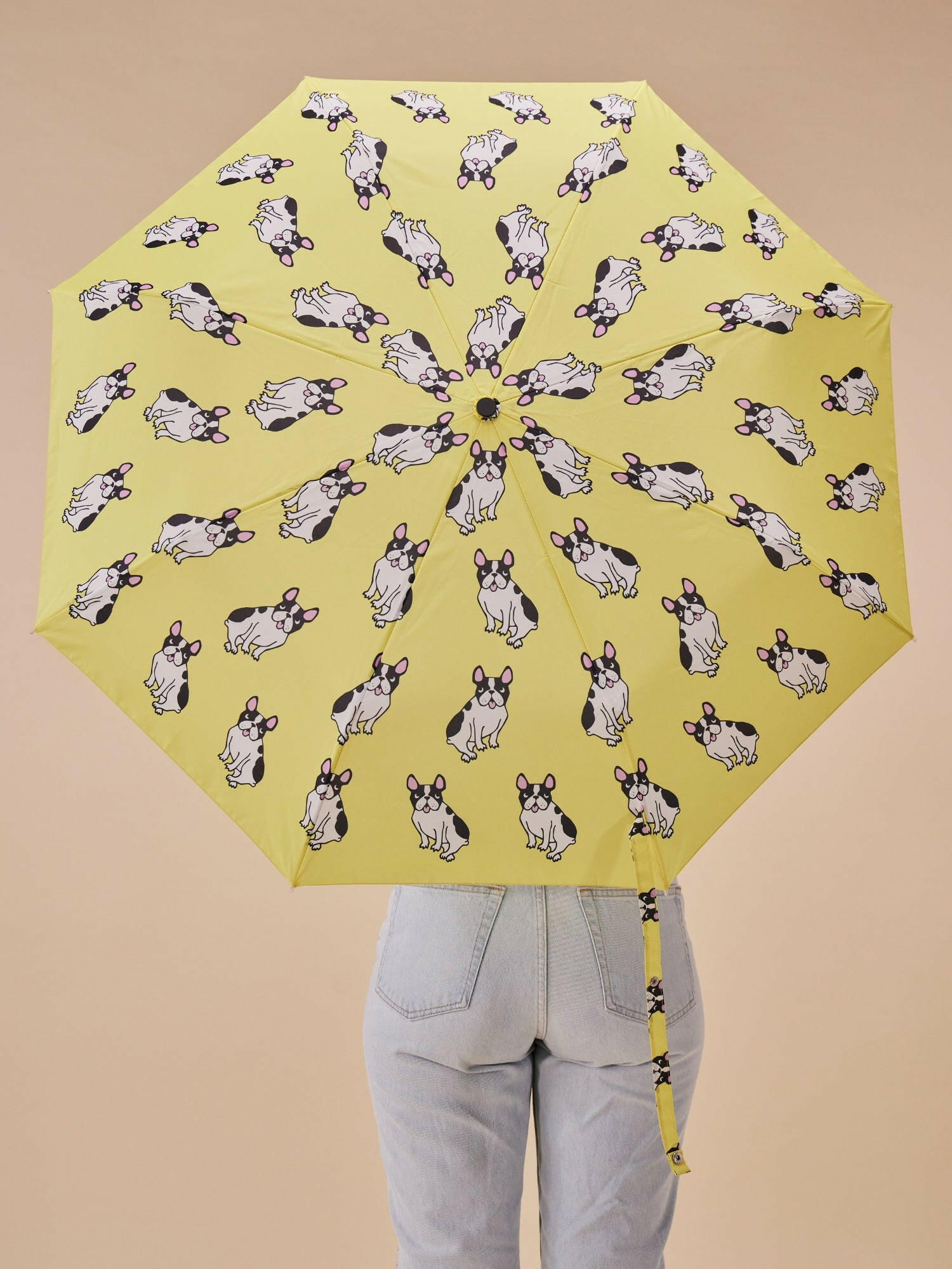French Bulldog Floral Umbrella French Bulldog Floral Umbrella