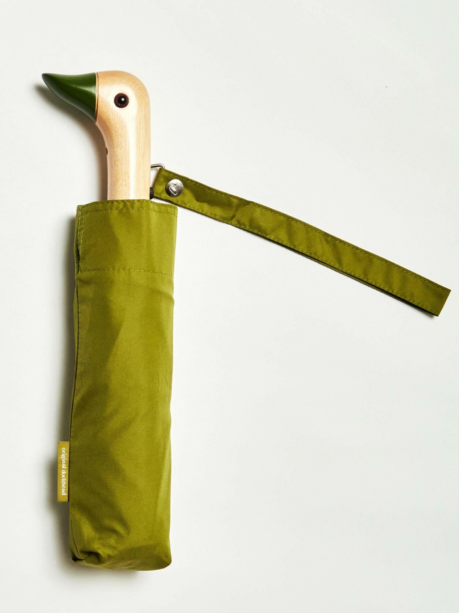 小物 HUMAN MADE DUCK COMPACT UMBRELLA GREEN Mint Eco-Friendly Compact Duck Umbrella | Original Duckhead