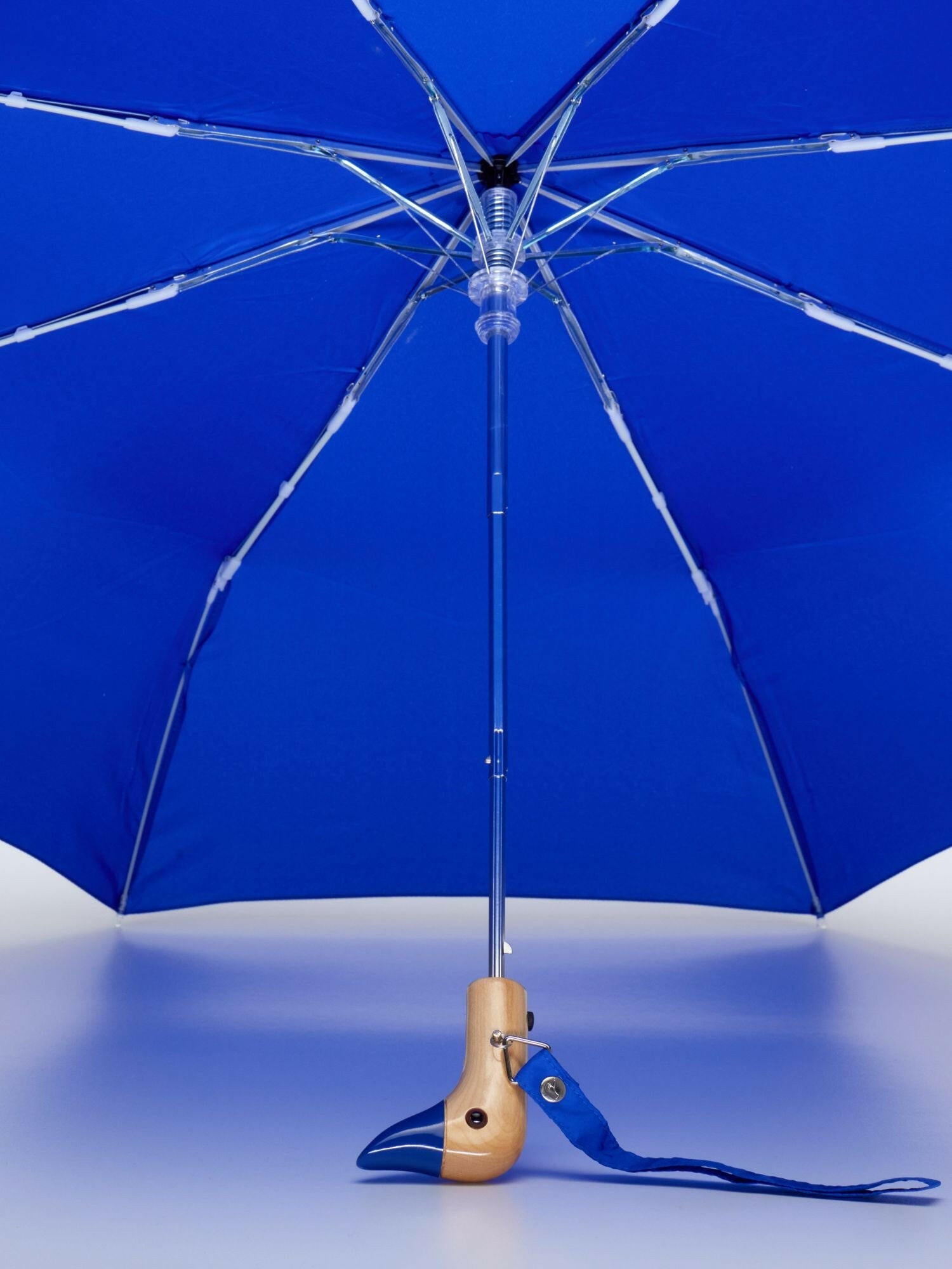 Royal Blue Eco-Friendly Compact Duck Umbrella | Original