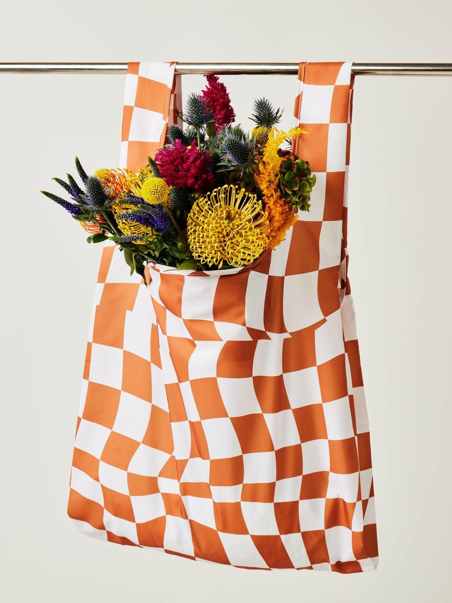 Peanut Butter Checkers Tote Bag.