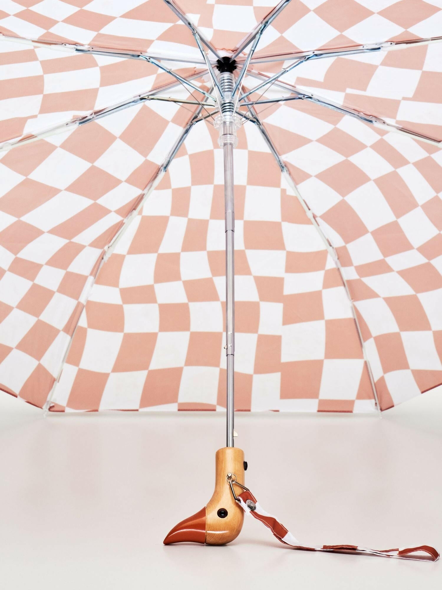 Peanut Butter Checkers Eco-Friendly Umbrella.