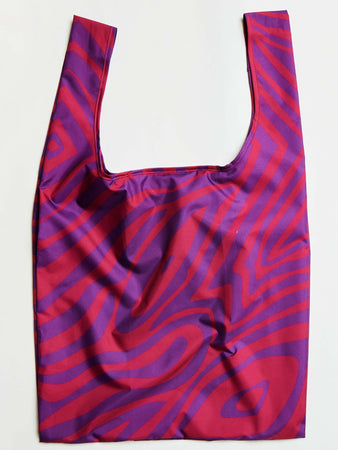 Swirl Print Hobo Bag