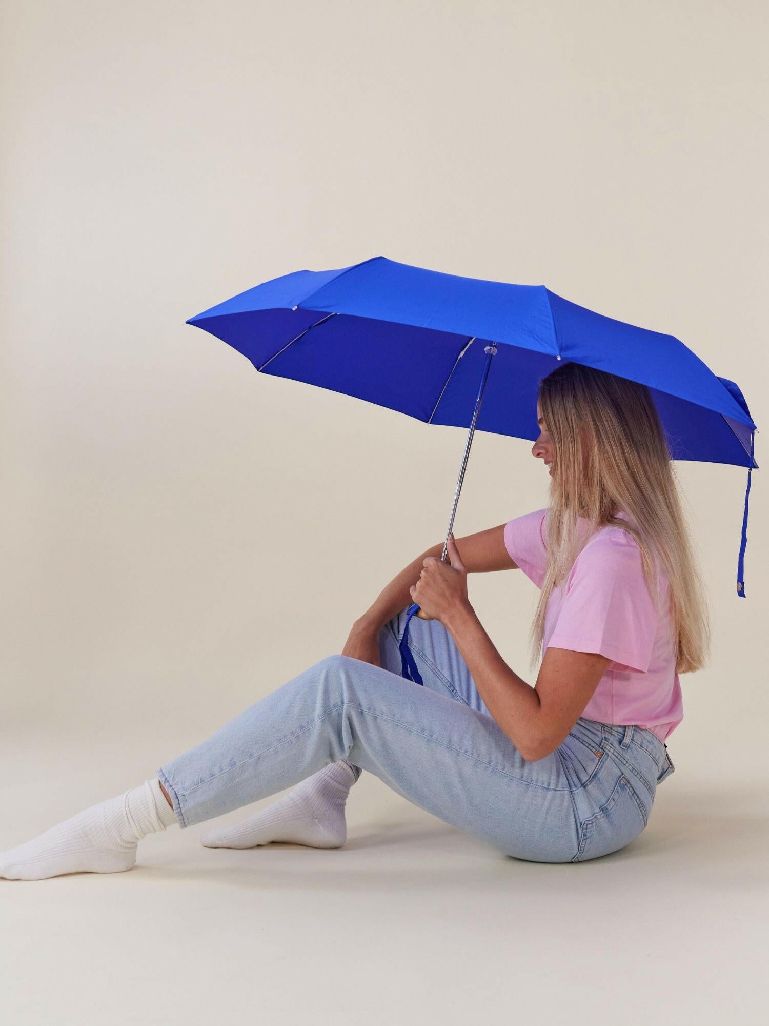 Royal Blue Eco-Friendly Umbrella.